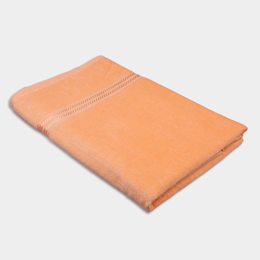 कॉटन नहाने का तौलिया, 360 GSM, 90 X 180 cm, , large image number null
