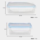 Plastic Lunch Box With Container, Spoon And Fork, , small image number null