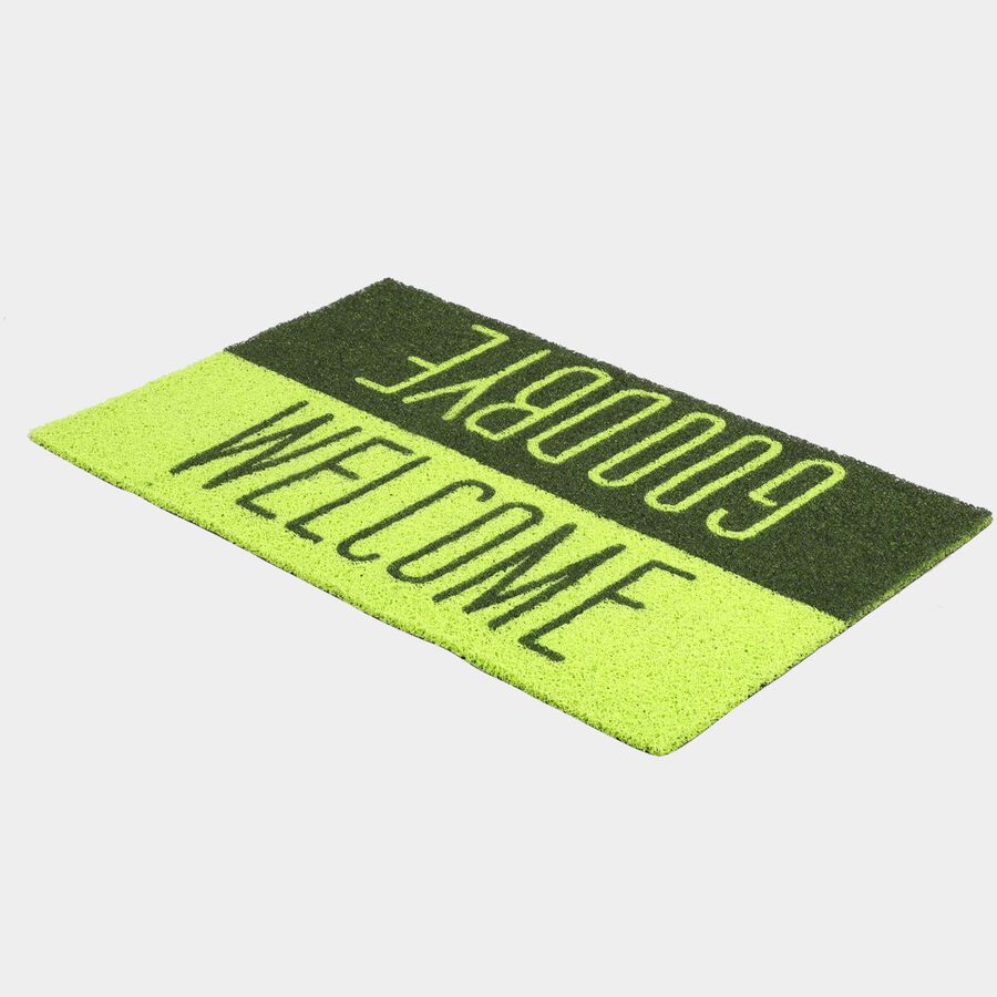 Green Polyester Door Mat, , large image number null