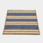 Anti-Skid Blue Polypropylene Door Mat, , small image number null