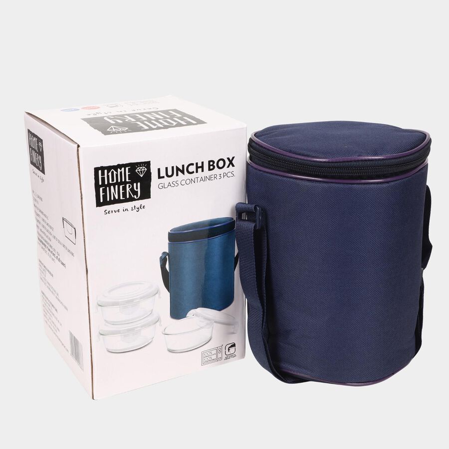 400ml Glass Lunch Box, , large image number null