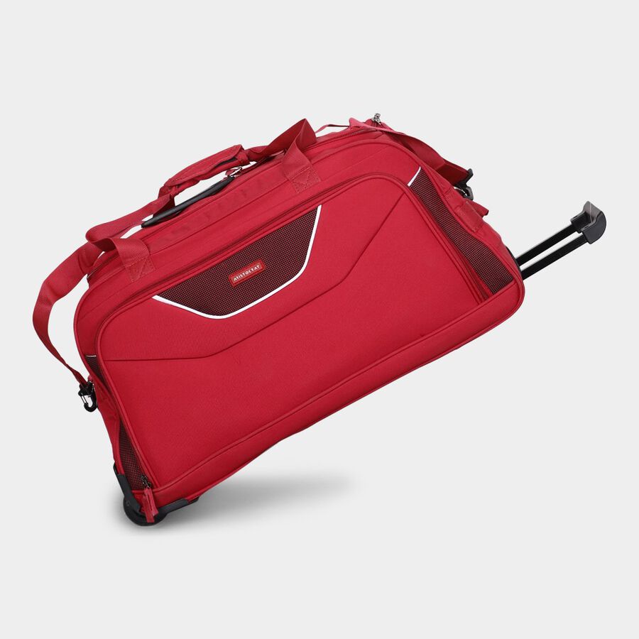 Red Polyester Duffle Trolley, , large image number null