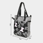 Black Printed Tote Bag, , small image number null