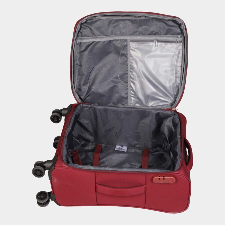 Polyester Upright Trolley, 58 cm X 42 cm X 28 cm, Cabin Size, 46.5 L, , large image number null