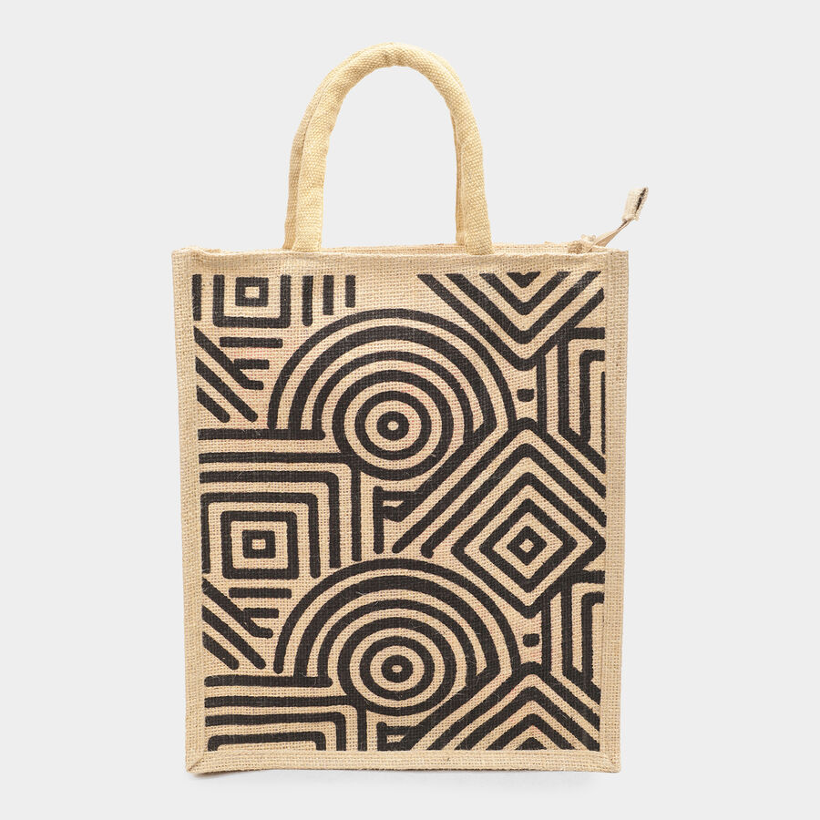 Beige Jute Bag, , large image number null