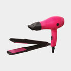 Foldable Hair Dryer & Straightener Combo, , small image number null