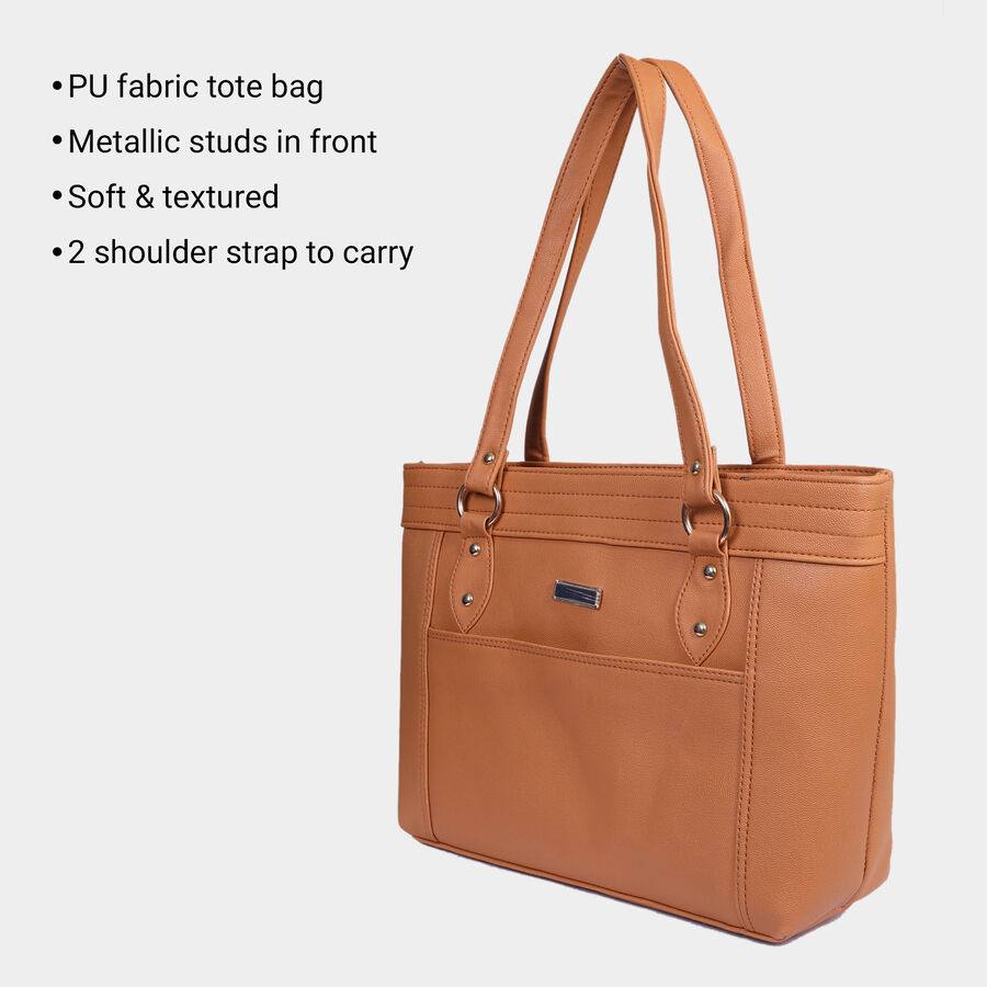 Women Solid Mustard Handbag, , large image number null