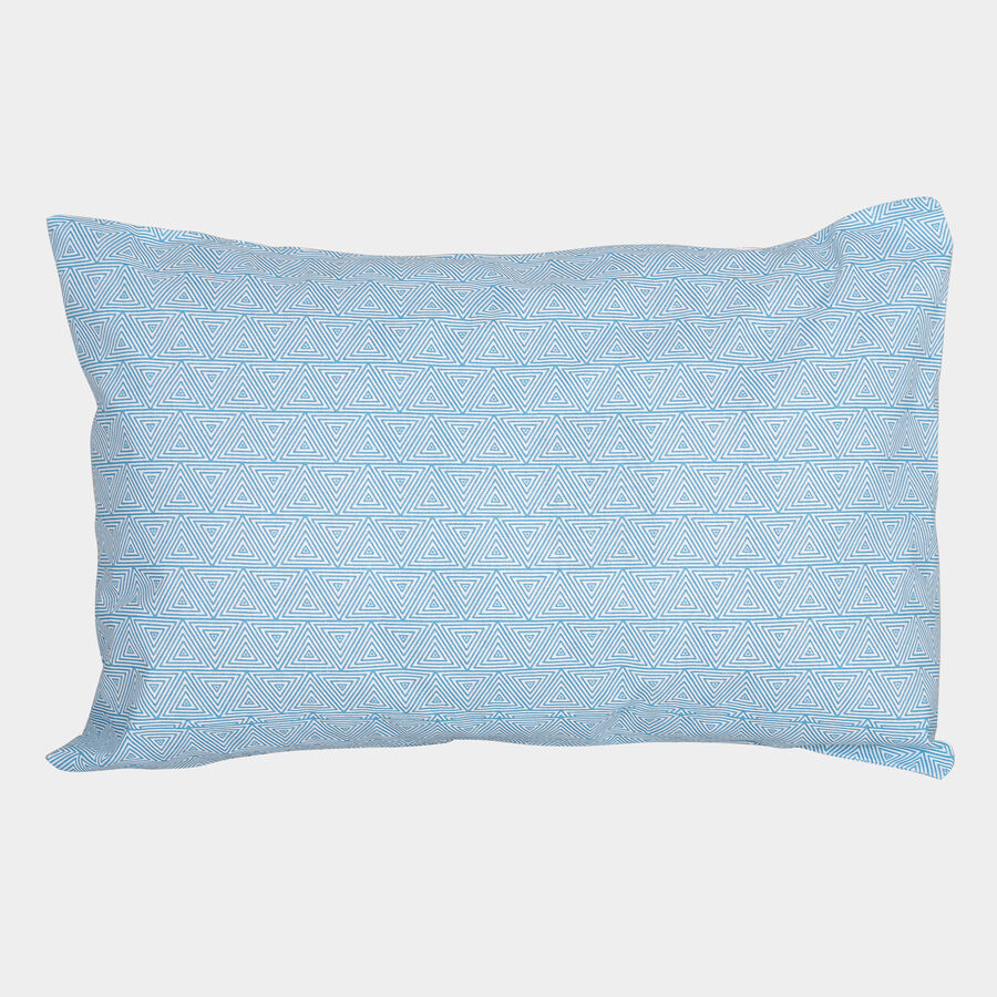 Aqua Cotton Blend Pillow Cover, , large image number null