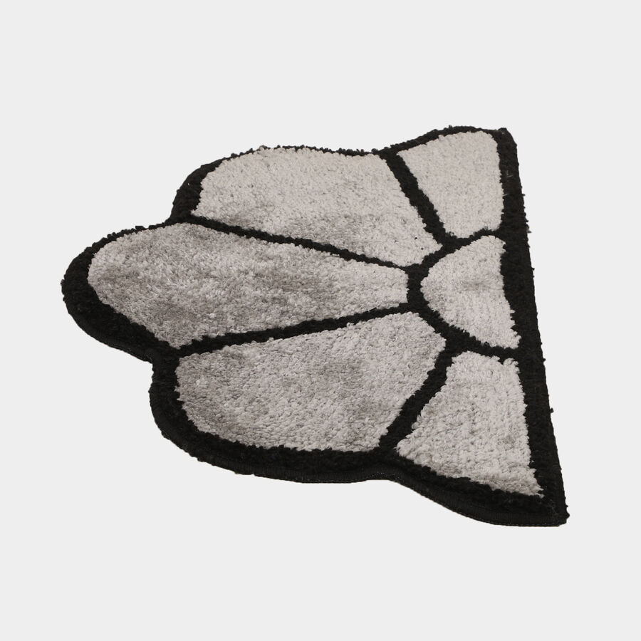 Grey Polyester Rug, , large image number null