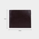 Men's Brown Polyurethane Wallet, , small image number null