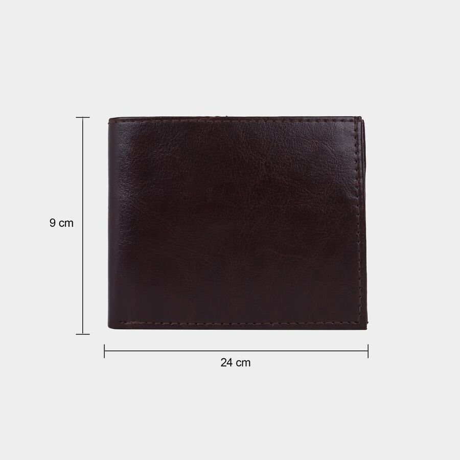 Men's Brown Polyurethane Wallet, , large image number null