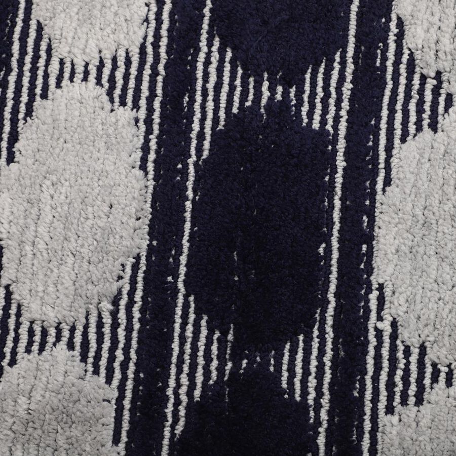 Anti-SKId Blue Polyester Door Mat, , large image number null