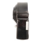 Men's Black Polyurethane Formal Belt, 38 in. Waist, , small image number null