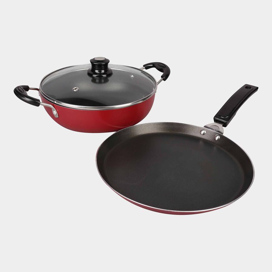 Aluminium Tawa & Kadhai Set, , large image number null
