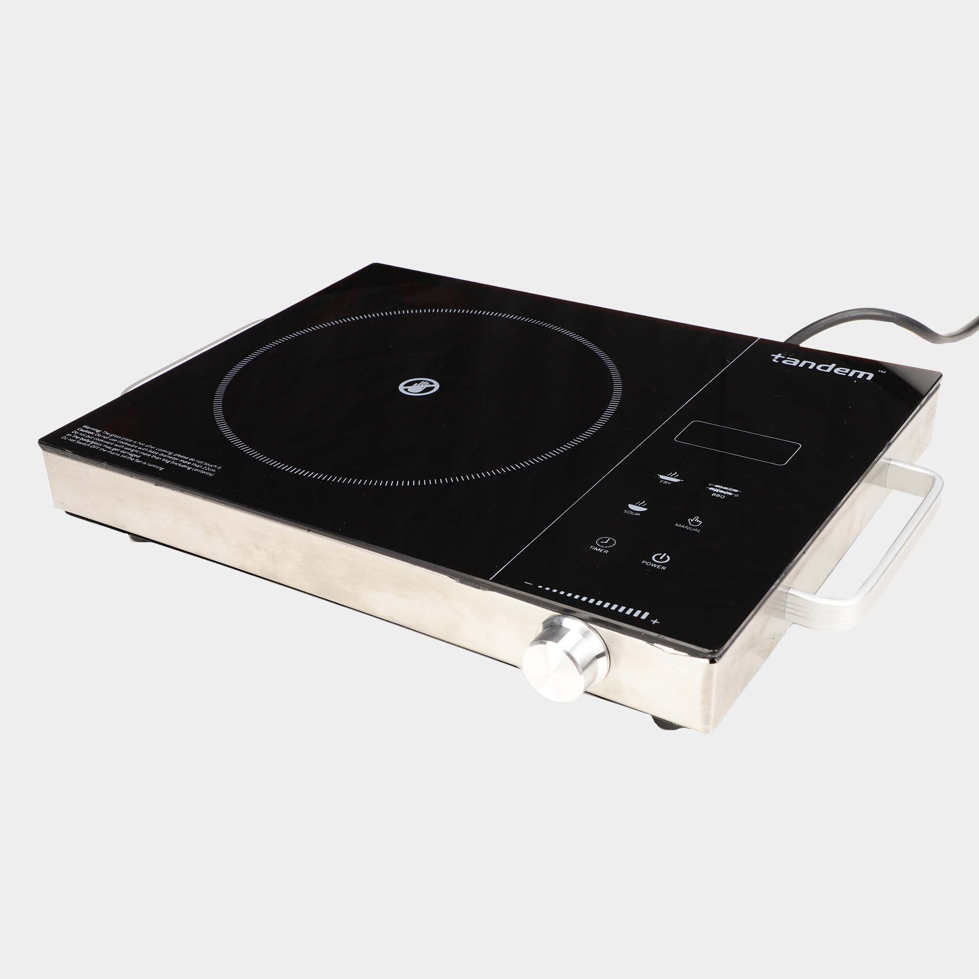 Tandem induction cooker discount
