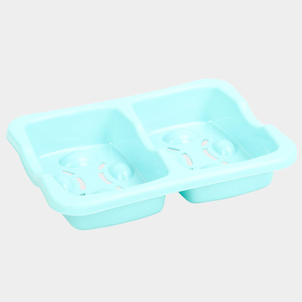 Plastic Soap Dish, Twin