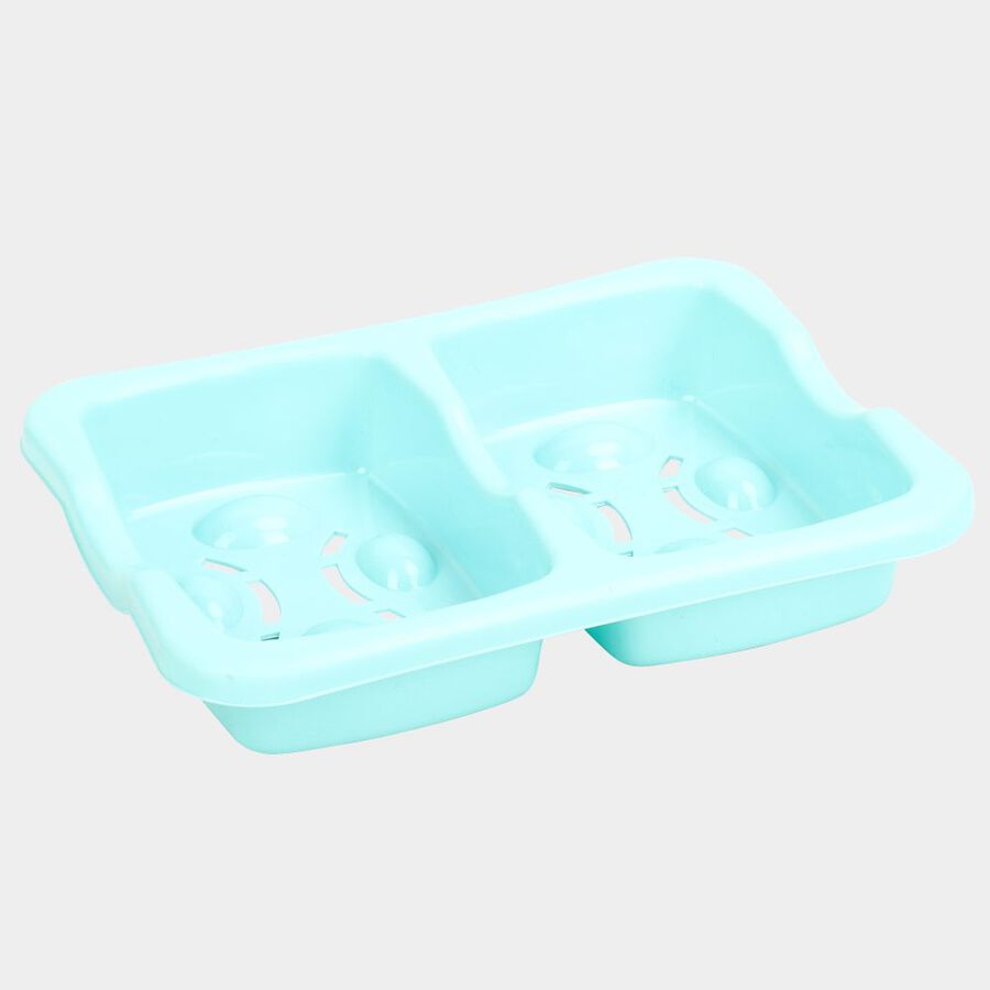Plastic Soap Dish, Twin, , large image number null