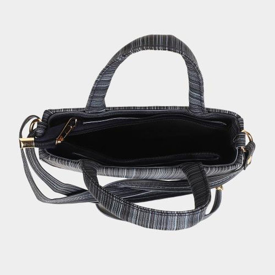 Grey Polyurethane Sling Bag, , large image number null
