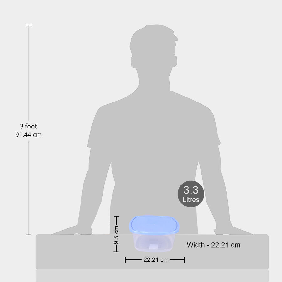 Plastic Container Set of 3, , large image number null