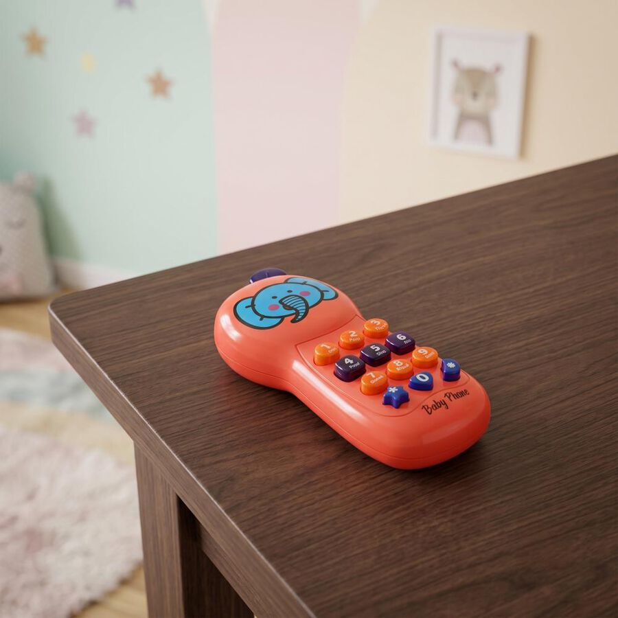 Kid's Elephant Baby Phone Musical Toy, , large