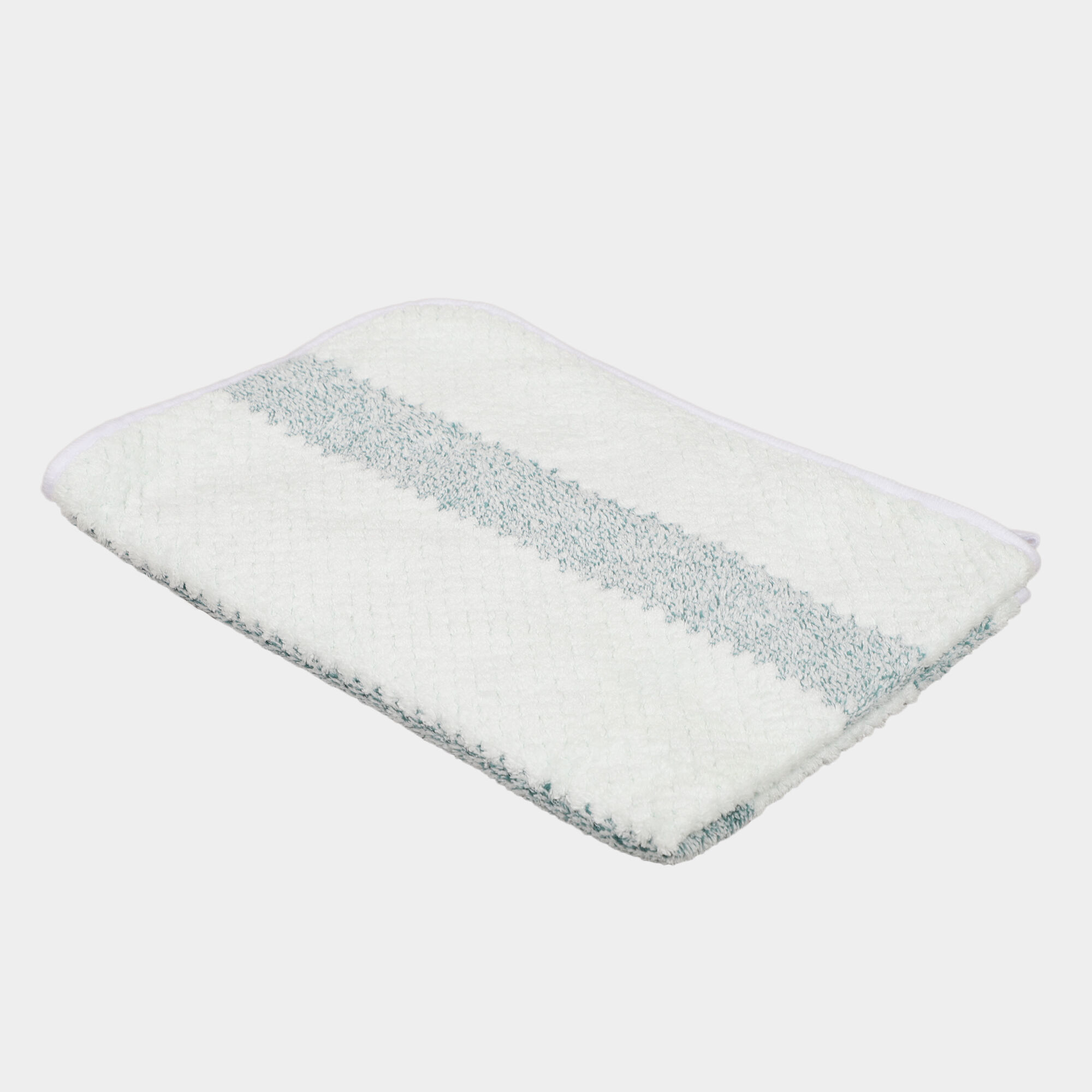 Home Beautiful                         250 GSM Green Microfiber Hand Towel