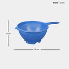 BlueLarge Plastic Colander, , small image number null