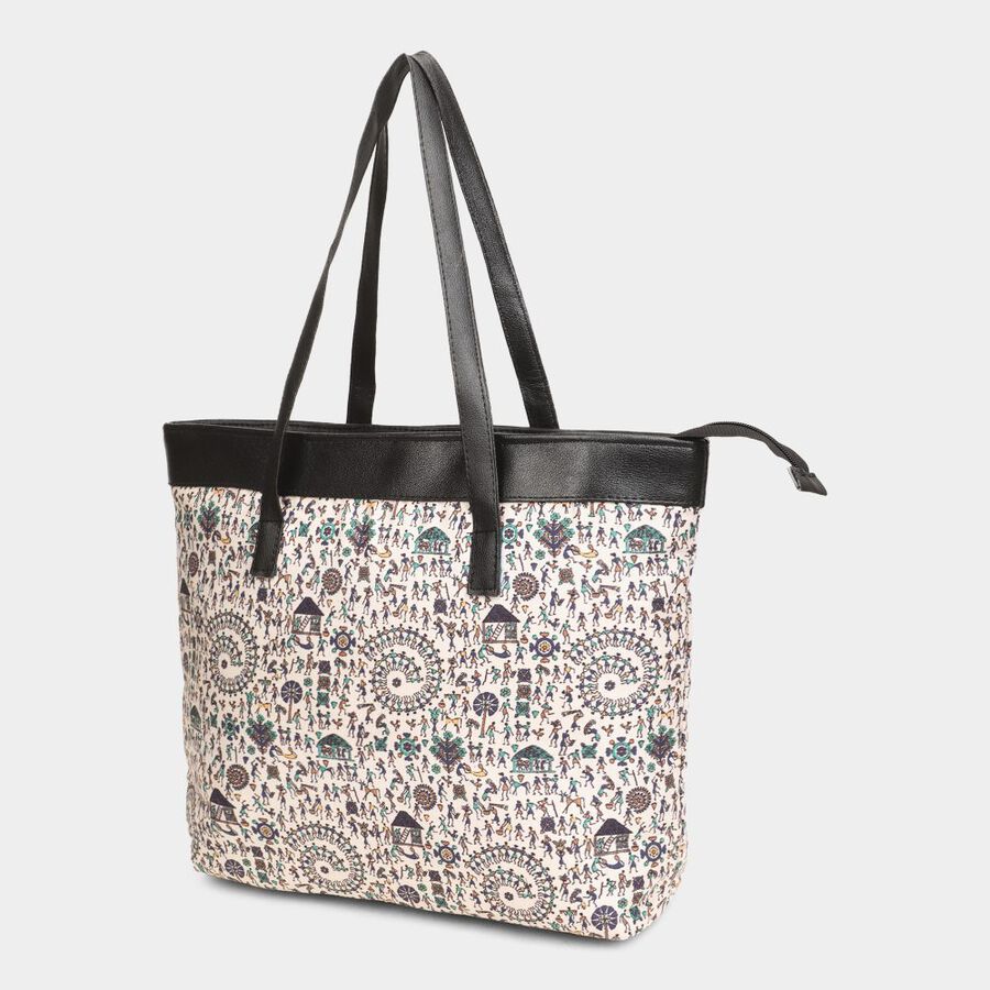 Multicolor Fabric Bag, , large image number null