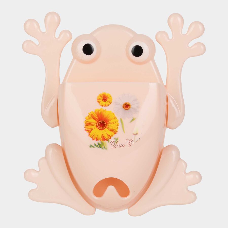 1 pc. Plastic Tooth Brush Holder - Colour/Design May Vary, , large image number null
