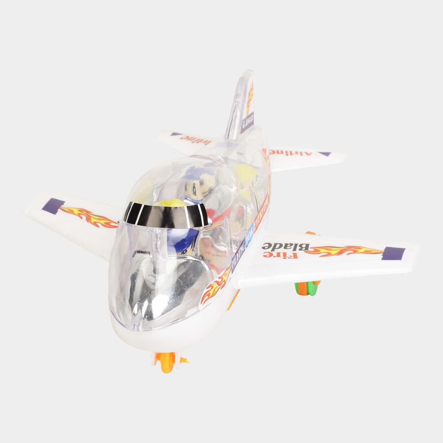Kid's Plastic Friction Plane, , large image number null
