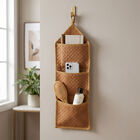 Brown Polyester Cotton Wall Hanging, , small