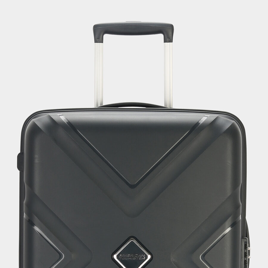 8-Wheel Grey Polypropylene Hard Case Trolley, Small, , large image number null