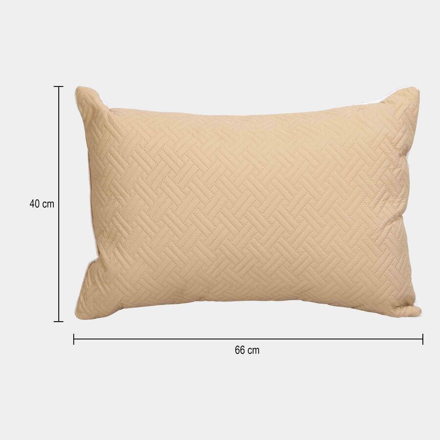 Beige Fibre Pillow, , large image number null