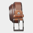 Men's Brown Polyurethane Casual Belt, , small image number null