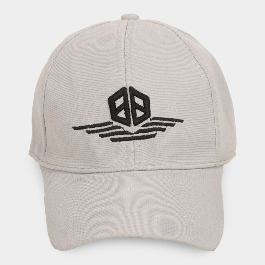 Grey Men's Cotton Cap, , large image number null