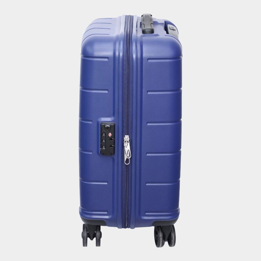8-Wheel Dark Blue PVC Matee Hard Case Trolley, Small, , large image number null