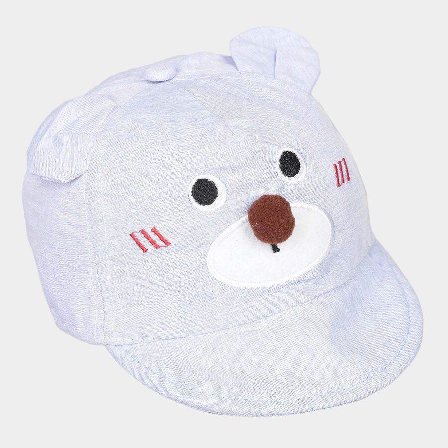 Kids' Blue Nylon Cap, , large image number null