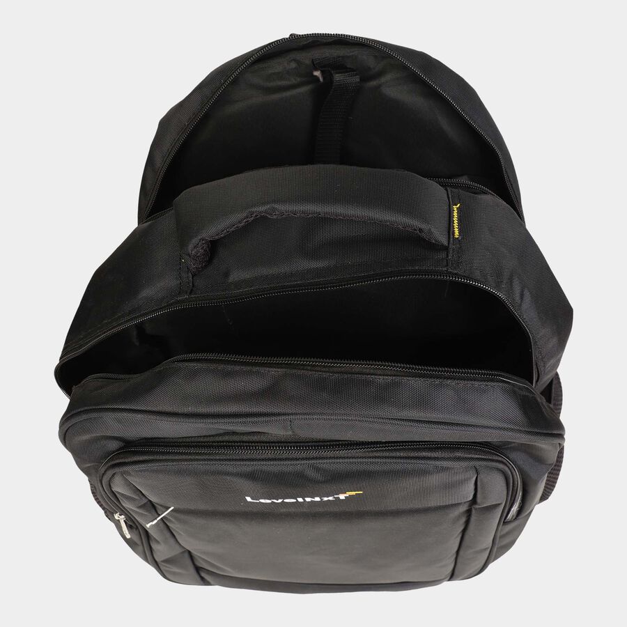 Polyester Backpack, Black, 46 X 30 cm, , large image number null