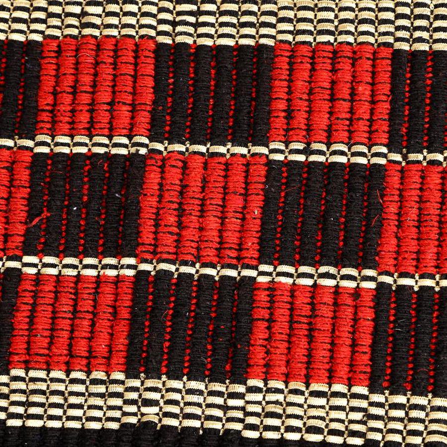 Maroon Polyester Cotton Door Mat, , large image number null