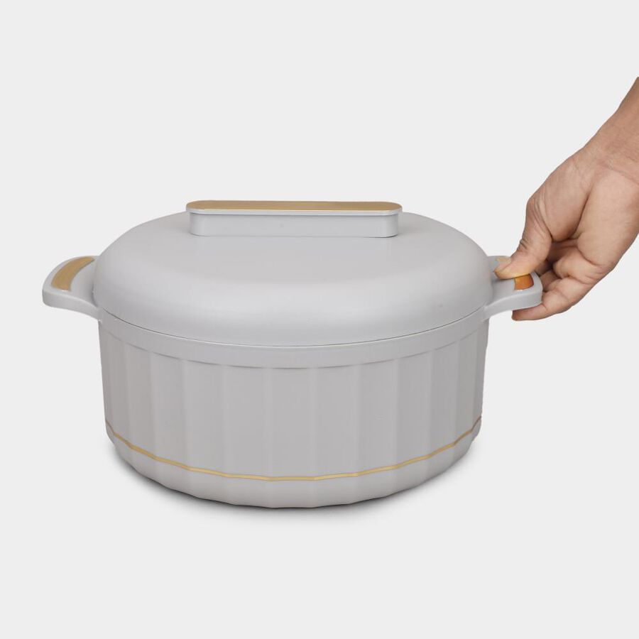 3.5L Plastic & Steel Casserole, , large