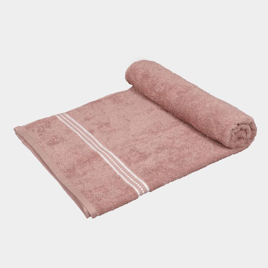 350 GSM Pink Cotton Bath Towel, , large image number null