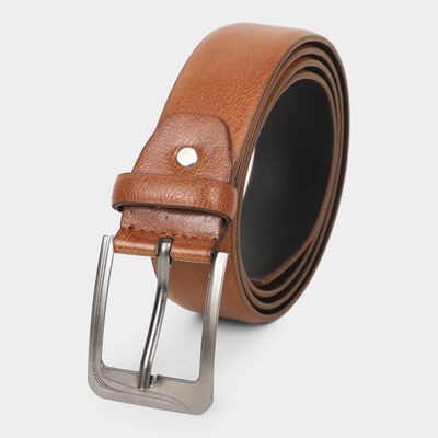 Men's Brown Polyurethane Belt