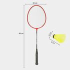 Kid's Brown Plastic Badminton Racket, , small