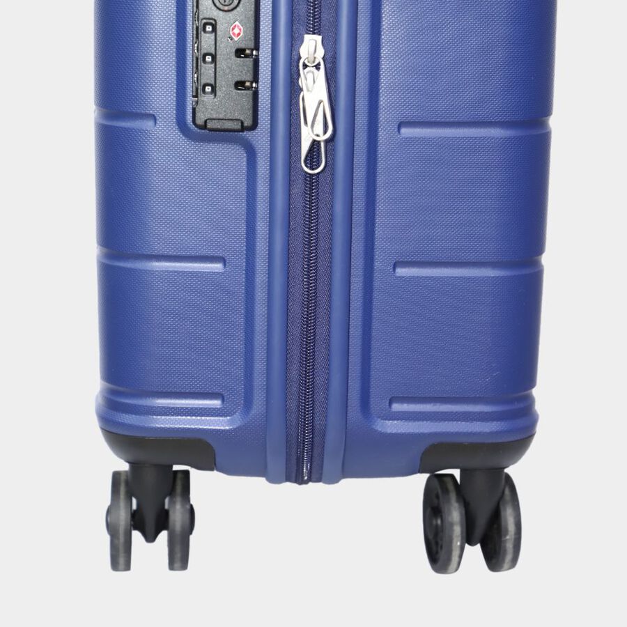 8-Wheel Dark Blue PVC Matee Hard Case Trolley, Small, , large image number null