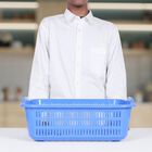 Blue Plastic Basket, , small