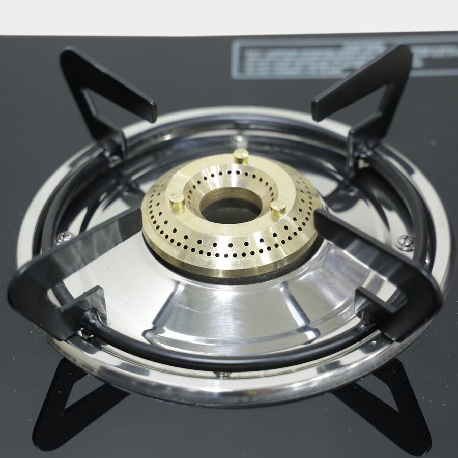 2 Burner Glass Top Gas Stove, , large