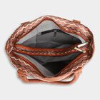Women's Tan Polyurethane Hand Bag, , small image number null
