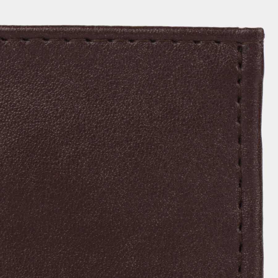 Men PU Brown Wallet, , large image number null