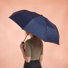 Navy Blue Polyester Umbrella, , small