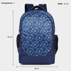 Blue Backpack with Laptop Sleeve, 35 L (Approx), , small image number null