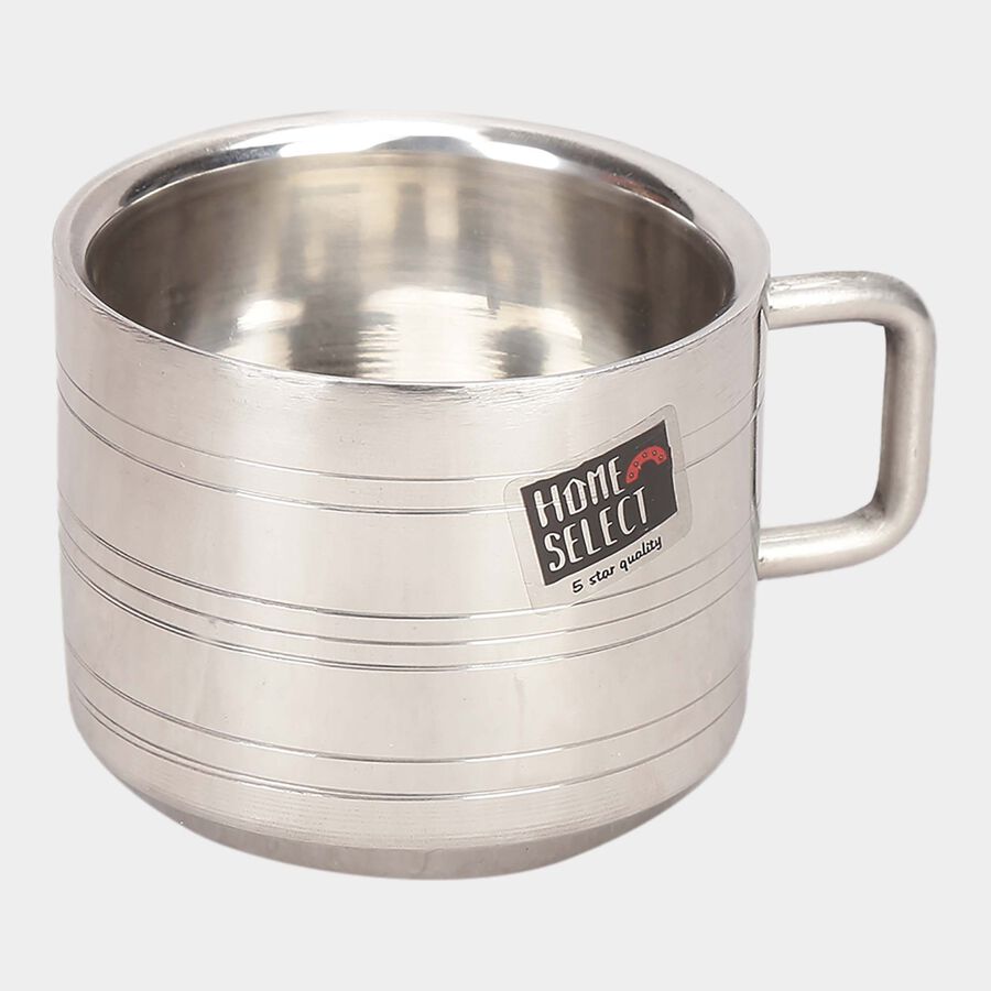 Stainless Steel Double Wall Mug - 120 ml, , large image number null